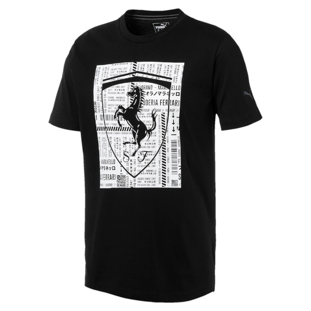 ferrari big shield t-shirt