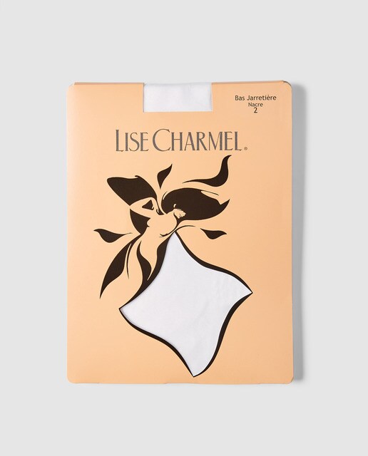 Medias Art Et Volupté en blanco 15D