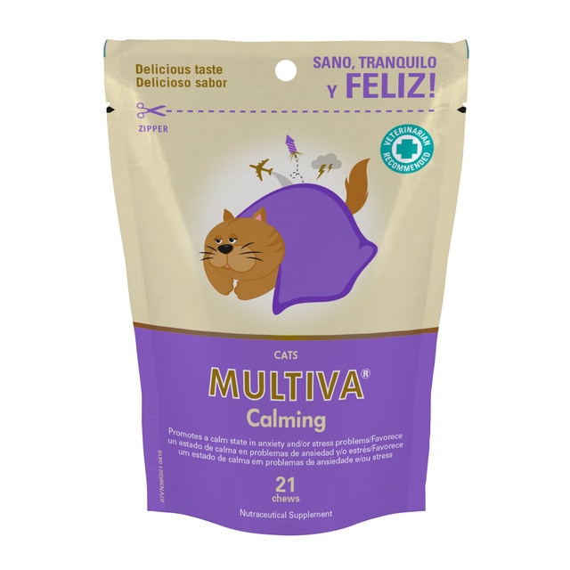 Multiva - Multivitamínico Para Gatos Vetnova Calming 21 Chews