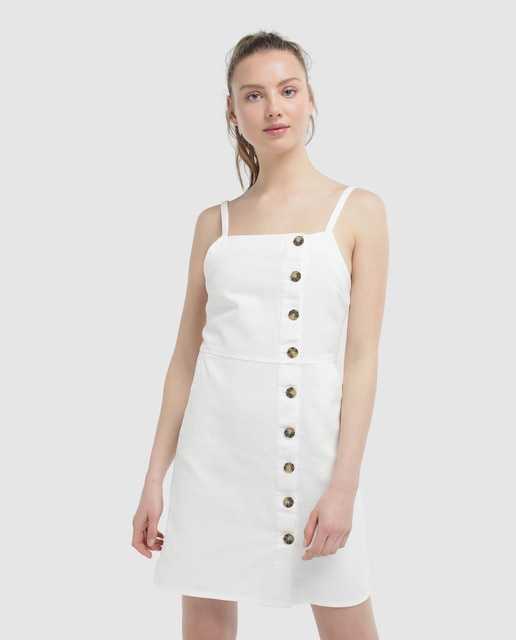 robe avec bouton devant