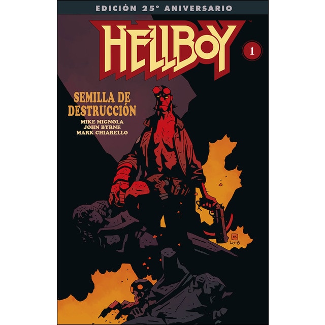 Hellboy: semilla de destrucción. Edición gigante especial 25 aniversario: Edición gigante, especial 25 aniversario (Tapa blanda)