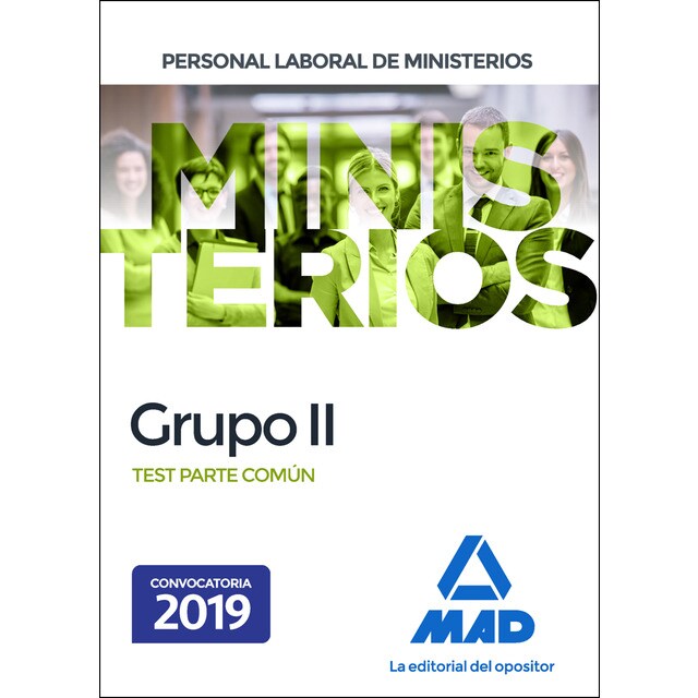 Personal laboral de ministerios grupo ii. Test parte común.pdf