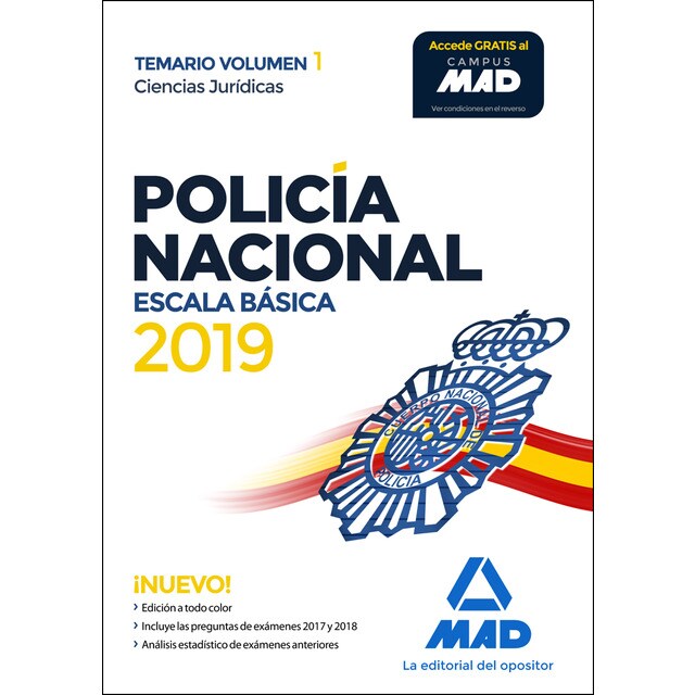 Policía nacional escala básica. Temario volumen 1 ciencias jurídicas.pdf
