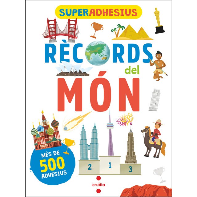 Superadhesius. Rècords del món