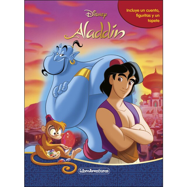 Aladdín. Libroaventuras: Incluye un cuento, figuritas y un tapete.pdf