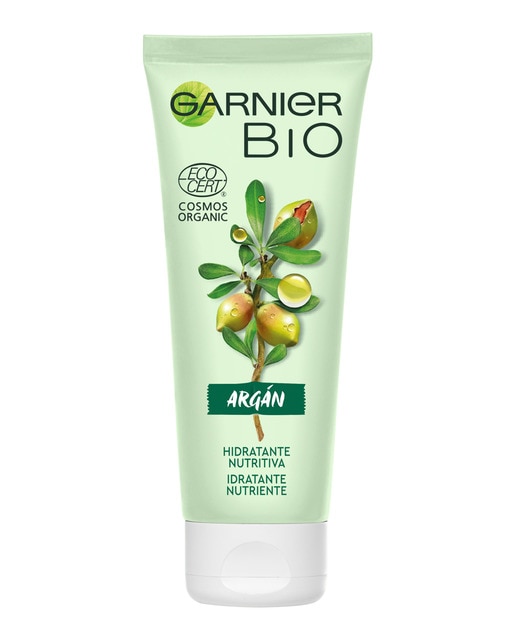 Crema hidratante con aceite de Argán, Aloe Vera Ecológico y Ácido Hialurónico Bio Garnier