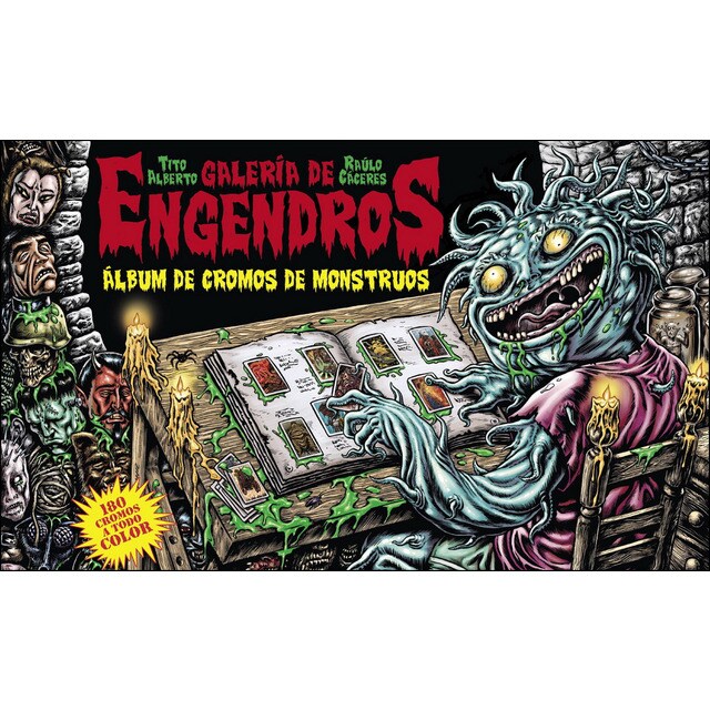 Galería de engendros. Álbum de cromos de monstruos.pdf