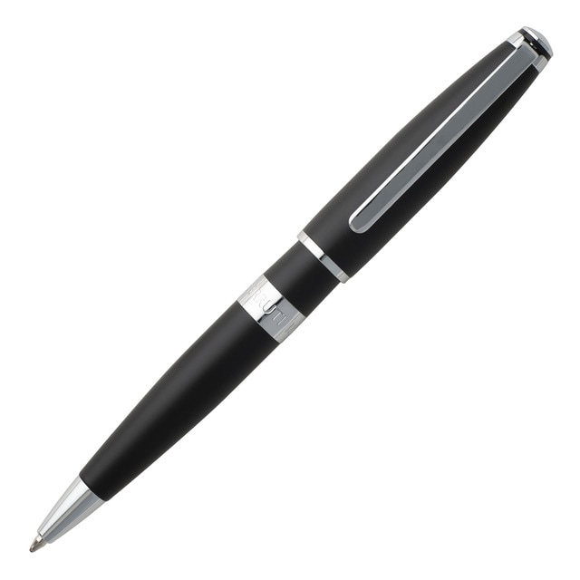 Bolígrafo Bicolore Black Cerruti 1881 Negro y Cromo.