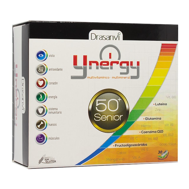 Complejo multivitamínico Ynergy Senior Drasanvi