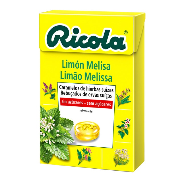 Caramelos Ricola Sin Azucar 50 gr Limón Ricola