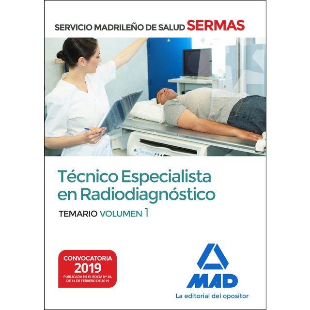 Técnico especialista en laboratorio de diagnóstico clínico del servicio madrileño de salud. Volumen 1