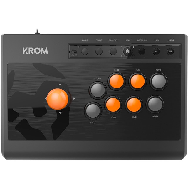 Mando multiplataforma Krom arcade Kumite