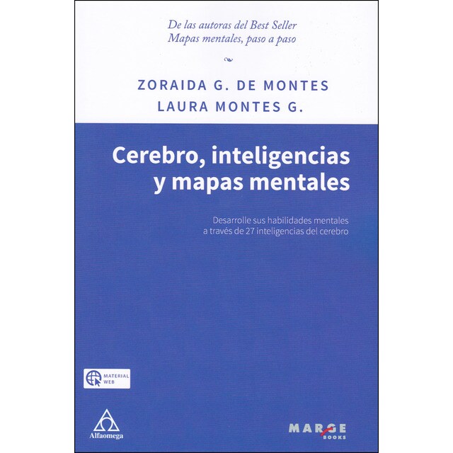 Cerebro, inteligencias y mapas mentales (Tapa blanda)