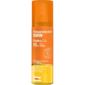 ISDIN Körpersonnenschutz SPF30 Hydro Oil schützt und bräunt Spray 200 ml