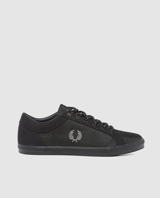 fred perry canvas trainers