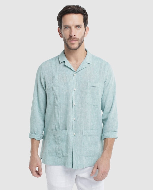 camisas guayaberas en el corte ingles