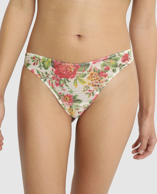 Tanga con estampado