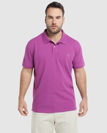 big and tall purple polo shirts