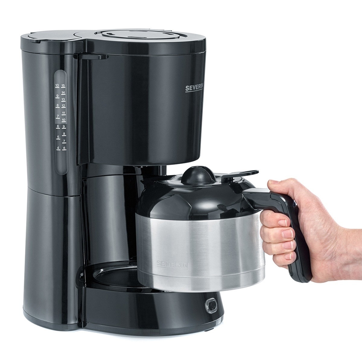 Severin - Cafetera De Filtro Con Jarra Termo Ka 4835 Negro En Oferta Severin - Cafetera De Filtro Con Jarra Termo Severin Ka 4835.