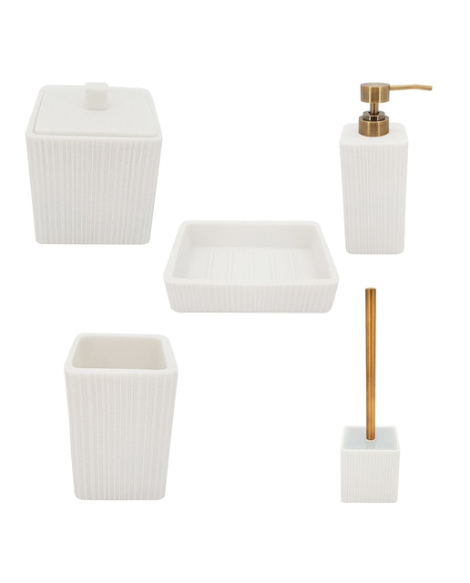 Colección de accesorios de baño Lined El Corte Inglés