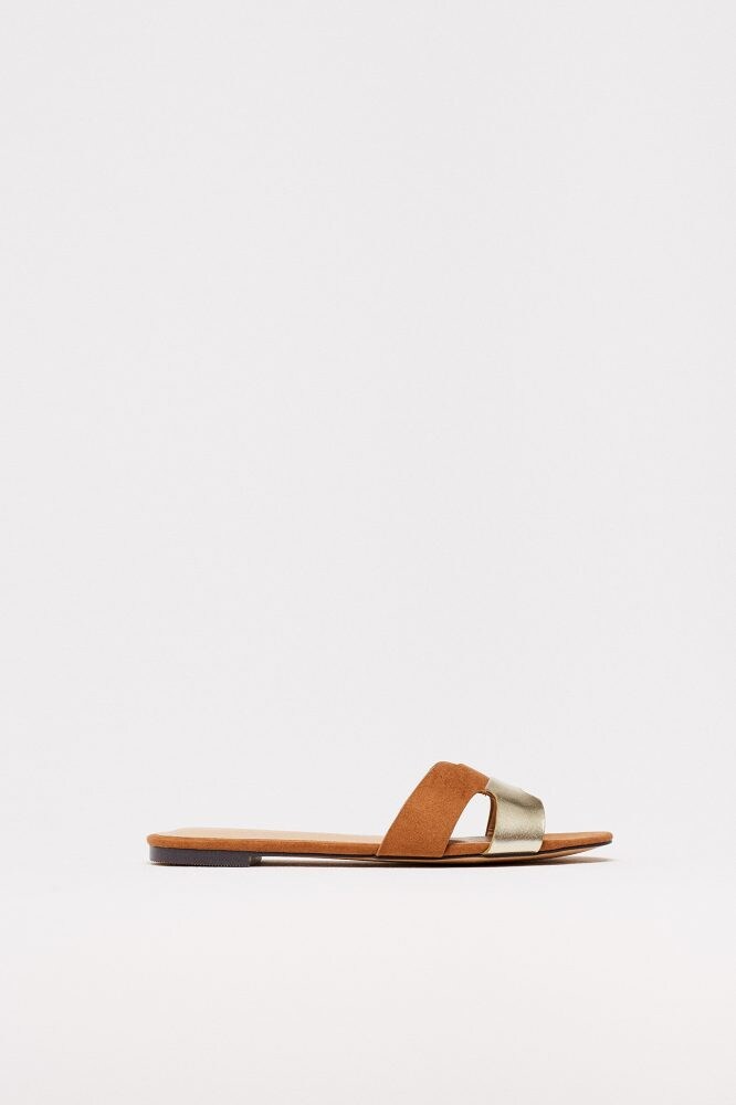 Oro Todo Sandalia Mule ZapatosVer hsQtrd