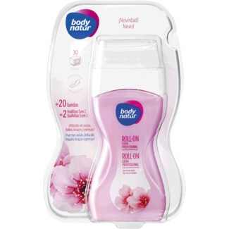 Body Natur Roll-On Cera Profissional com Flor de Cerejeira embalagem 100 ml