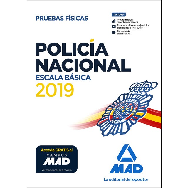 Policía nacional escala básica. Pruebas físicas.pdf