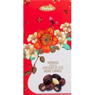 Ferbar Amêndoas de Chocolate Sortido embalagem 200 g