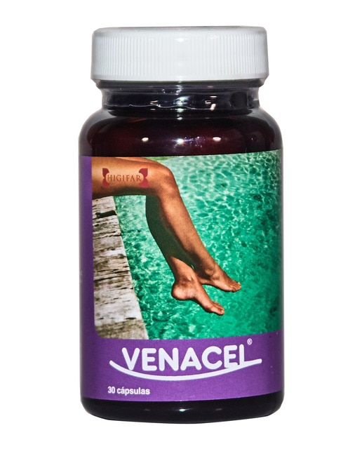 30 Cápsulas Piernas Cansadas Venacel Higifar