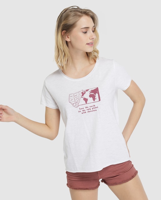 camisetas corte ingles mujer