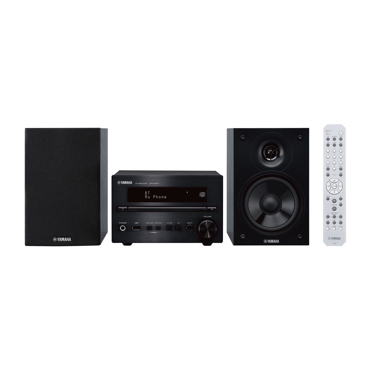 Yamaha - Microcadena Yamaha MCR-B270D Negro con CD, Bluetooth y USB.