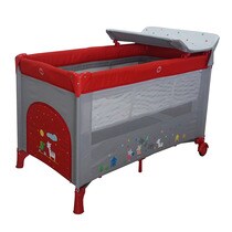 double travel cot