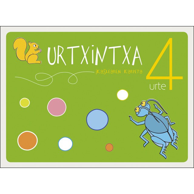 Urtxintxa 4 urte - Ikaslearen karpeta