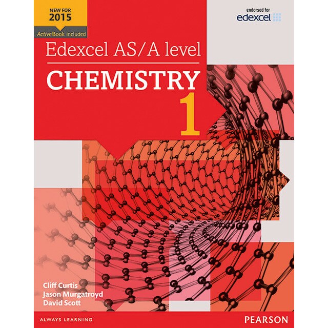 Bach. Edexcel as/ a level chemistry student book 1