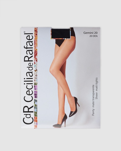 Collants lisos transparentes