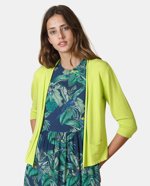 lime cardigan