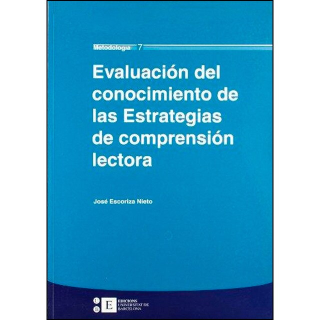 Evaluación del conocimiento de las estrategias de comprensión lectora.pdf