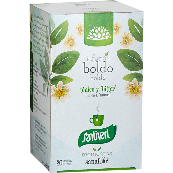 SANTIVERI Sanaflor infusión de boldo envase 20 bolsitas