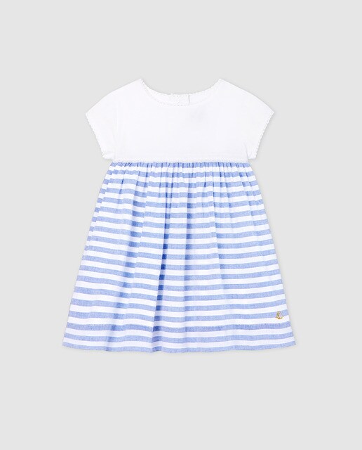 Petit Bateau Vestido para Beb/és