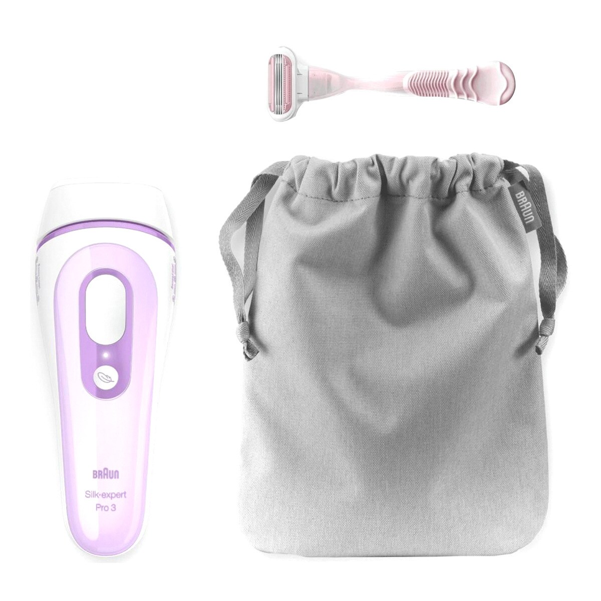 Depiladora de luz pulsada Braun Silk-Expert Pro 3 PL3012 de última generación