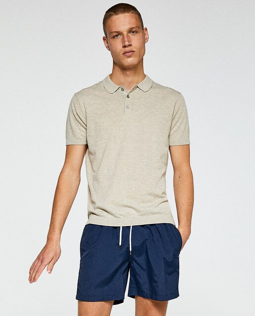 Bañador Marino Liso · El De Hombre Sfera Bermuda Moda Azul Y76gybmIfv