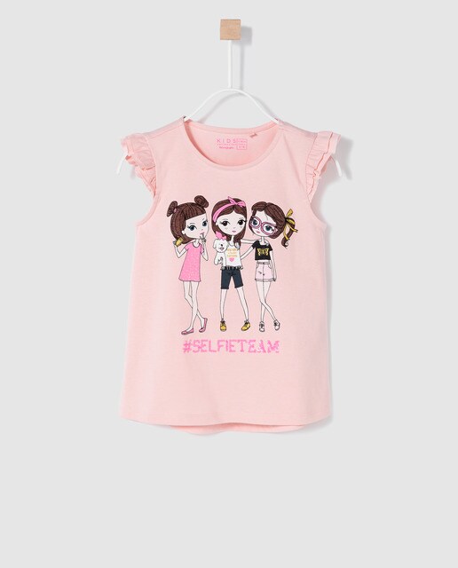 camiseta lentejuelas