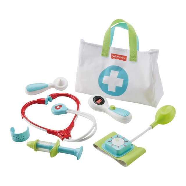 Fisher-Price Maletín pequeño doctor, juego de rol niño +3 años