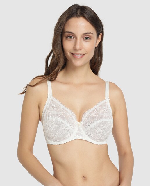 Soutien Pergola Dentelle de renda cru