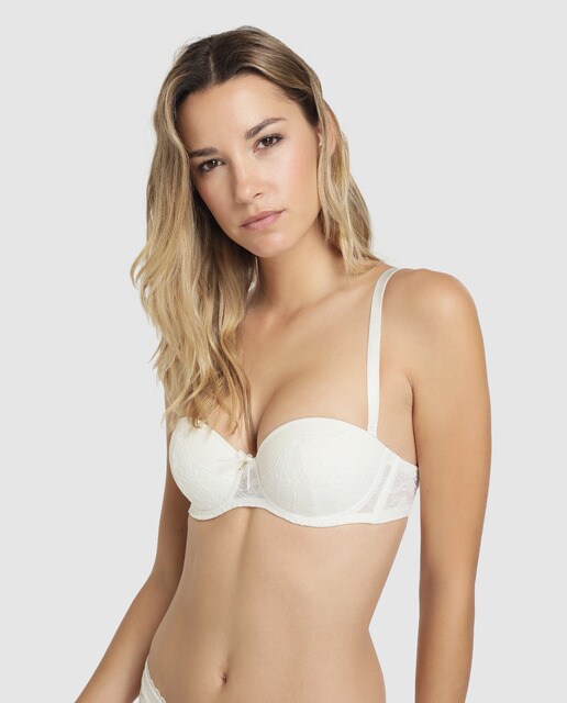 Soutien bandeau Pergola Dentelle cru