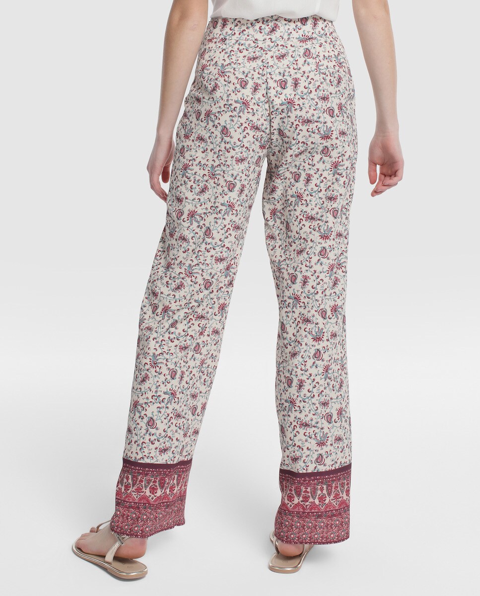 Estampado Pantalón Tintoretto De Mujer Palazzo H29IWED