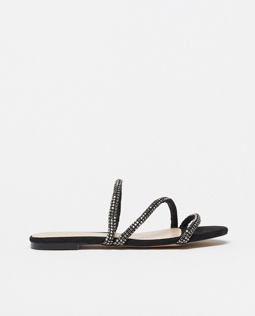 Moda Corte Raso · Sandalias Mujer El Sfera Inglés Strass De 0NOvm8wn