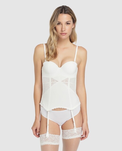 Corpete balconette Belle branco