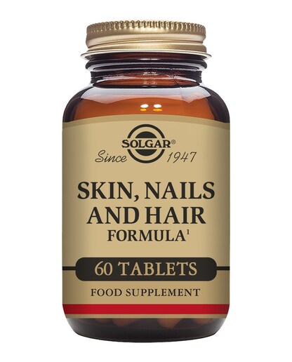 60 Comprimidos Fórmula Pelo, Piel y Uñas Solgar