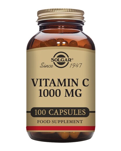 Cápsulas Vegetales VITAMINA C Solgar